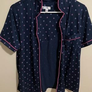 Comfy blue pj shirt